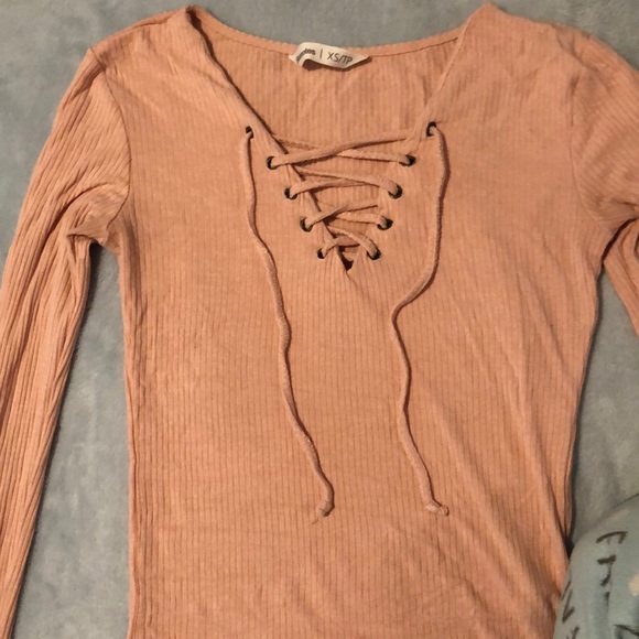 (xs) pink long sleeve from blue notes - Picture 1 of 2